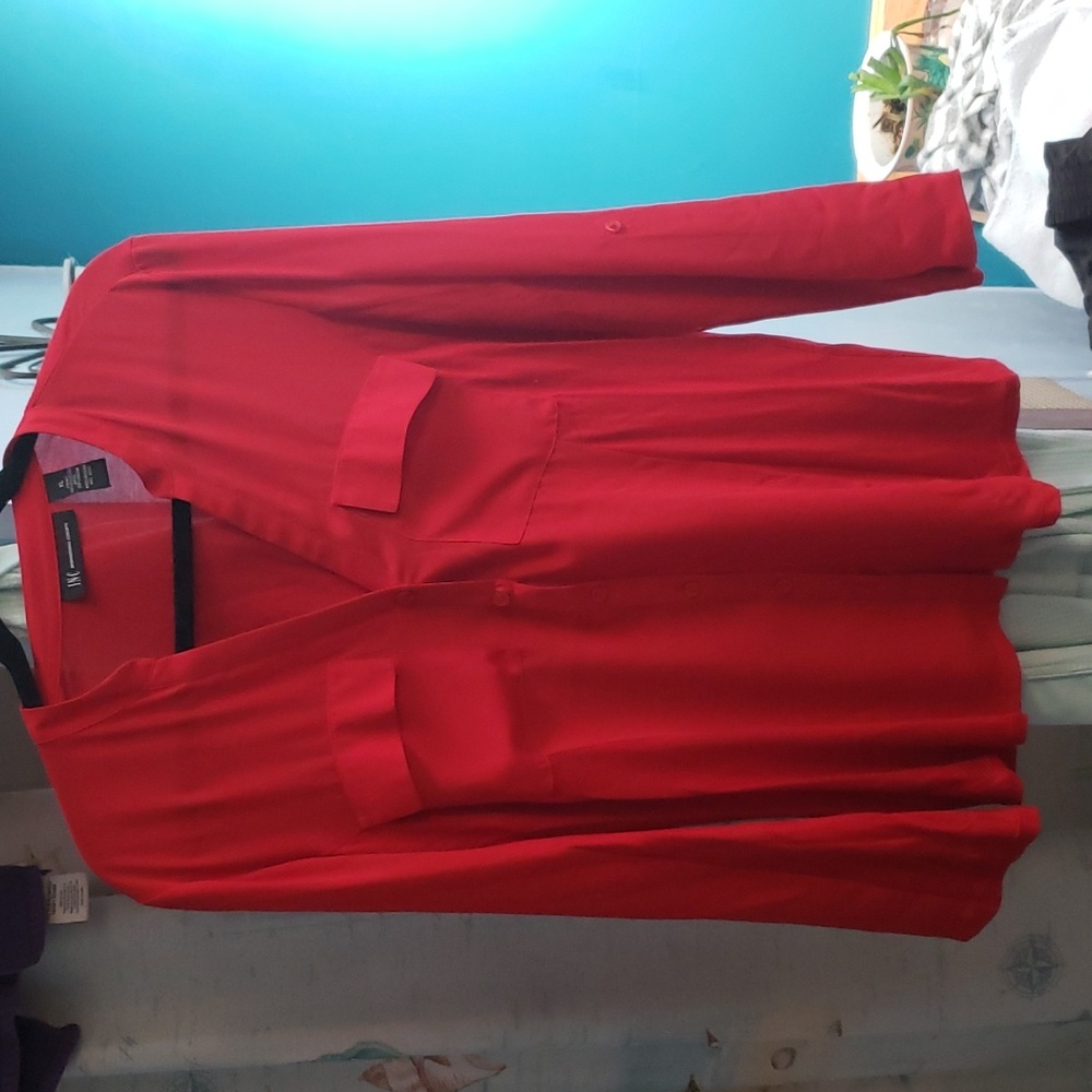 INC red shirt, size XL